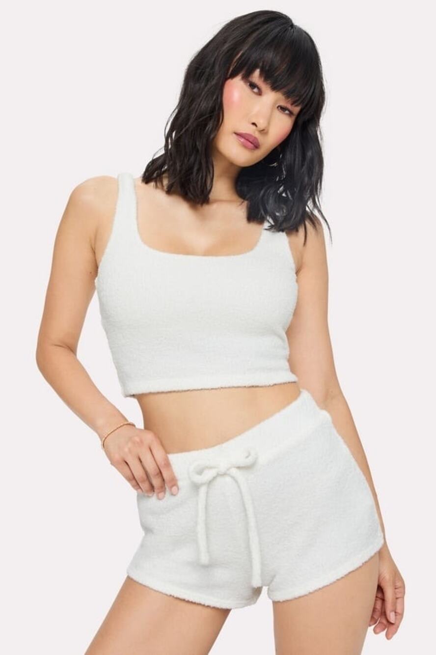 New Fabletics Yitty Pet Me Tank On My Ivories Women's size S